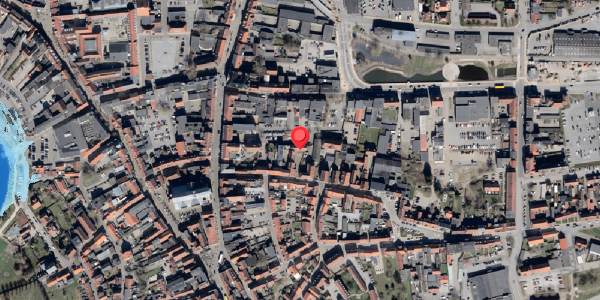 Oversvømmelsesrisiko fra vandløb på Slotsgade 15F, . , 6100 Haderslev