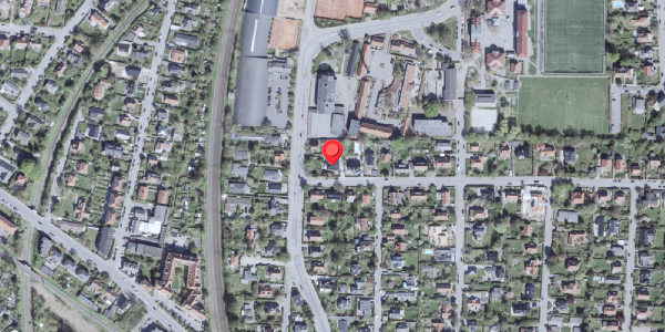 Oversvømmelsesrisiko fra vandløb på Vingårds Alle 5, . , 2900 Hellerup