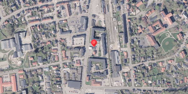 Oversvømmelsesrisiko fra vandløb på Banegårdsgade 21, 8300 Odder