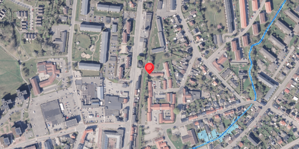 Oversvømmelsesrisiko fra vandløb på Aaholmsgade 3D, 8300 Odder