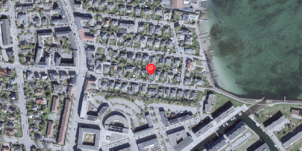 Oversvømmelsesrisiko fra vandløb på Carolinevej 17, 2900 Hellerup