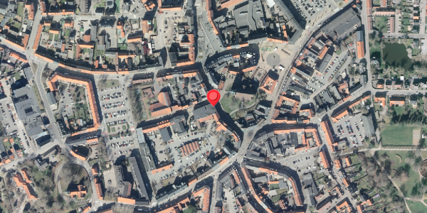 Oversvømmelsesrisiko fra vandløb på Rosengade 9B, . , 4200 Slagelse