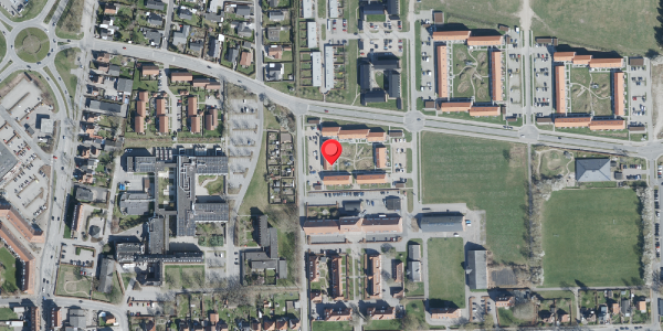 Oversvømmelsesrisiko fra vandløb på Garnisonen 13, 4100 Ringsted
