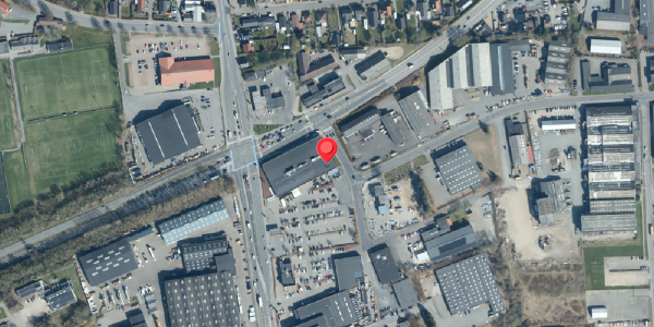 Oversvømmelsesrisiko fra vandløb på Industrivej 2, 6000 Kolding