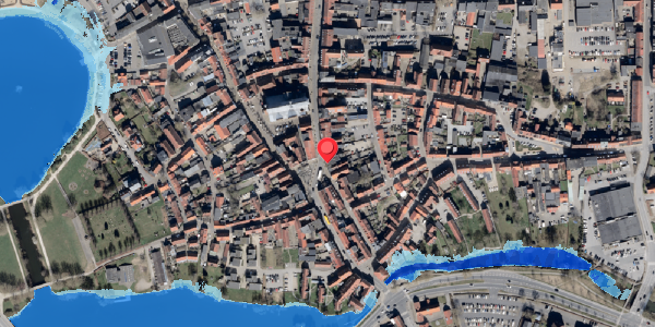 Oversvømmelsesrisiko fra vandløb på Torvet 10, 6100 Haderslev