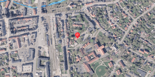 Oversvømmelsesrisiko fra vandløb på Vitavej 55, 8300 Odder