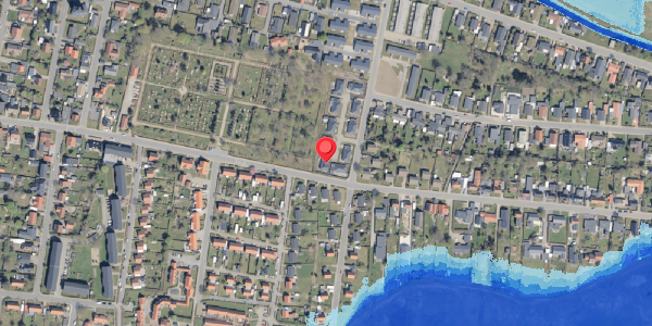 Oversvømmelsesrisiko fra vandløb på Nipsvej 4M, 6760 Ribe