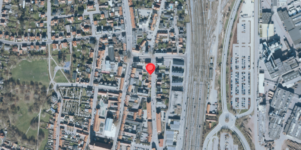 Oversvømmelsesrisiko fra vandløb på Bjerggade 27, st. , 4600 Køge