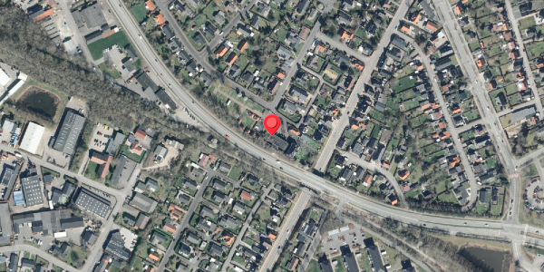 Oversvømmelsesrisiko fra vandløb på Jyllandsvej 32B, . , 4200 Slagelse