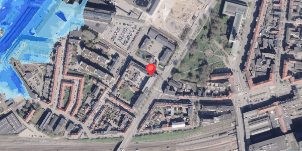 Oversvømmelsesrisiko fra vandløb på Skt. Nicolaus Gade 3, 2. 4, 8000 Aarhus C