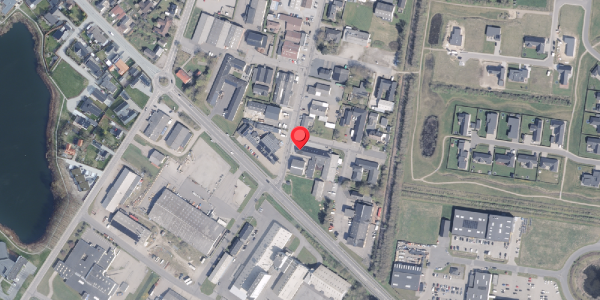 Oversvømmelsesrisiko fra vandløb på Industrivej 2, 9440 Aabybro