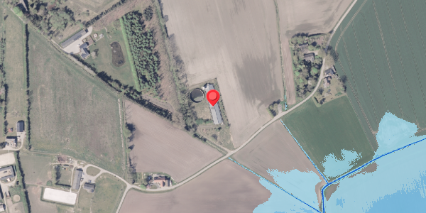 Oversvømmelsesrisiko fra vandløb på Persievej 13, 8300 Odder