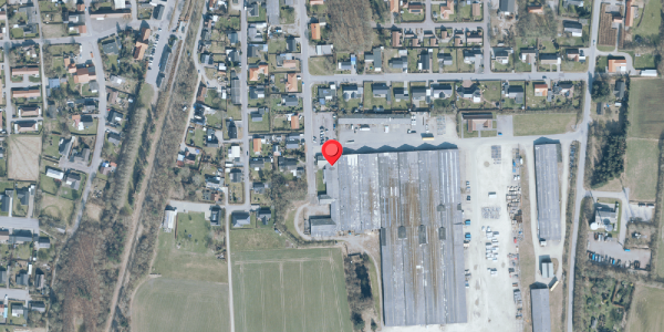 Oversvømmelsesrisiko fra vandløb på Fabriksvej 13, 6980 Tim