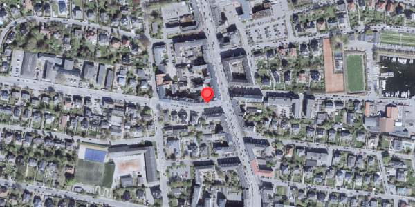 Oversvømmelsesrisiko fra vandløb på Hellerupvej 4, 2900 Hellerup