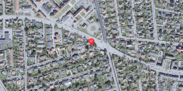 Oversvømmelsesrisiko fra vandløb på Granhøjen 2, 2900 Hellerup