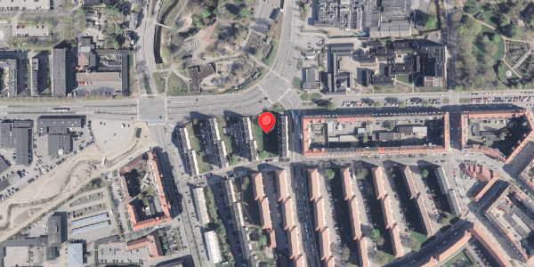 Oversvømmelsesrisiko fra vandløb på Bornholmsgade 50, 9000 Aalborg