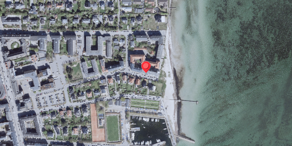 Oversvømmelsesrisiko fra vandløb på Jomsborgvej 37, . , 2900 Hellerup