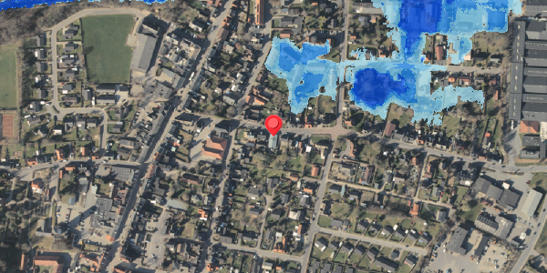 Oversvømmelsesrisiko fra vandløb på Holmelund 6, . , 5560 Aarup