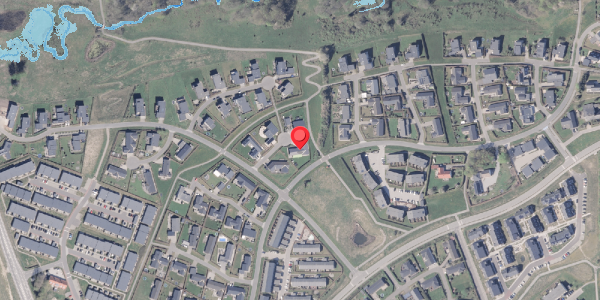 Oversvømmelsesrisiko fra vandløb på Overskov 8, 8300 Odder