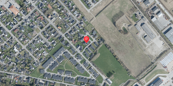 Oversvømmelsesrisiko fra vandløb på Vandstjernevej 1, 4100 Ringsted