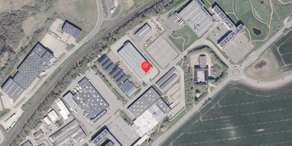 Oversvømmelsesrisiko fra vandløb på Industrivej 45, 8660 Skanderborg