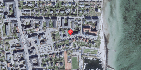Oversvømmelsesrisiko fra vandløb på Jomsborgvej 23, . , 2900 Hellerup
