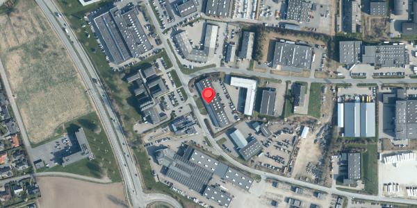 Oversvømmelsesrisiko fra vandløb på Bugattivej 7, 7100 Vejle