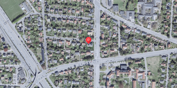 Oversvømmelsesrisiko fra vandløb på Lundely 3, 2900 Hellerup