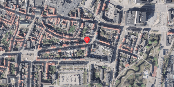 Oversvømmelsesrisiko fra vandløb på Danmarksgade 77, . , 9000 Aalborg