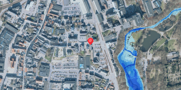 Oversvømmelsesrisiko fra vandløb på Danmarksgade 22, 7500 Holstebro