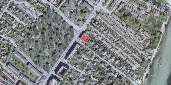 Oversvømmelsesrisiko fra vandløb på Sigridsvej 1A, 2900 Hellerup