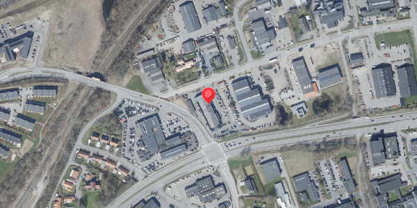 Oversvømmelsesrisiko fra vandløb på Danmarksvej 6, 8660 Skanderborg