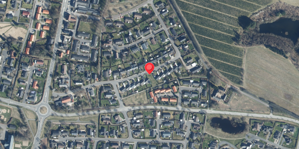 Oversvømmelsesrisiko fra vandløb på Præstemarken 27B, . , 8653 Them