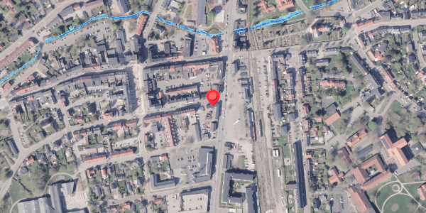 Oversvømmelsesrisiko fra vandløb på Holsteinsgade 1, 8300 Odder