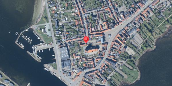 Oversvømmelsesrisiko fra vandløb på Langgade 1C, . , 4780 Stege