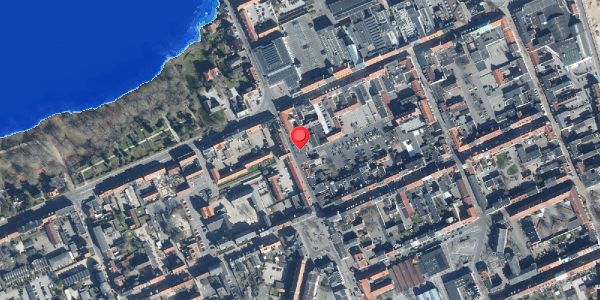 Oversvømmelsesrisiko fra vandløb på Hostrupsgade 21, 8600 Silkeborg