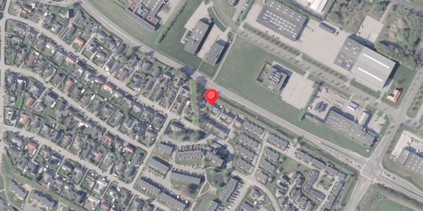 Oversvømmelsesrisiko fra vandløb på Elgårdsminde 132, . , 8382 Hinnerup