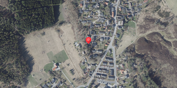 Oversvømmelsesrisiko fra vandløb på Ryesgade 38C, 8680 Ry