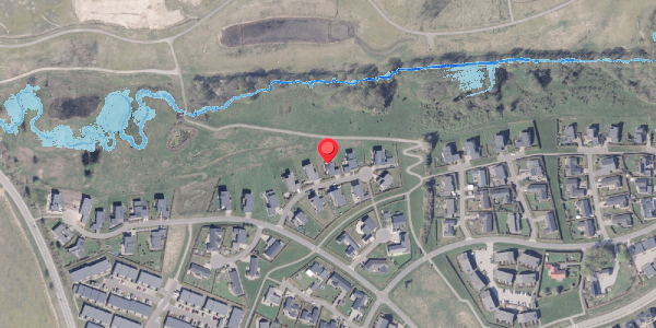 Oversvømmelsesrisiko fra vandløb på Overskov 30, 8300 Odder
