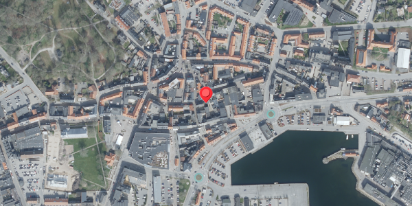 Oversvømmelsesrisiko fra vandløb på Lillegade 14, 7700 Thisted