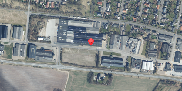 Oversvømmelsesrisiko fra vandløb på Fabriksvej 20, 7441 Bording