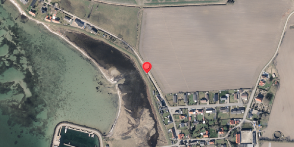 Oversvømmelsesrisiko fra vandløb på Aarø 35, 6100 Haderslev