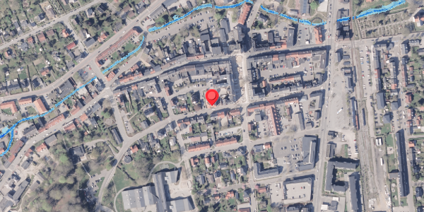 Oversvømmelsesrisiko fra vandløb på Holsteinsgade 24, 8300 Odder