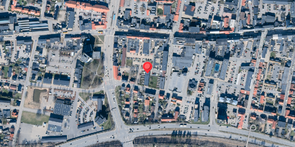 Oversvømmelsesrisiko fra vandløb på Dalgasgade 34F, . , 7400 Herning
