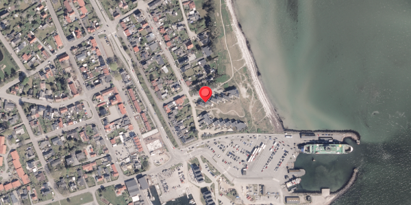 Oversvømmelsesrisiko fra vandløb på Klitrosevej 11, 8300 Odder