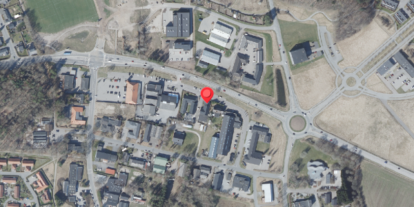 Oversvømmelsesrisiko fra vandløb på Parallelvej 9B, 8680 Ry