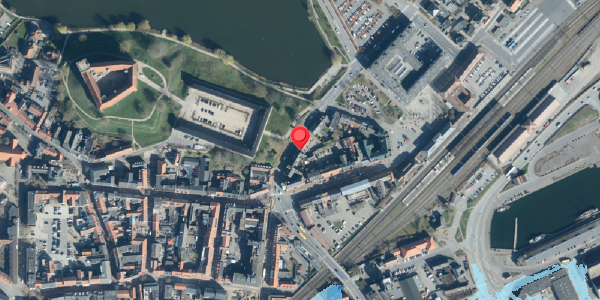 Oversvømmelsesrisiko fra vandløb på Fredericiagade 10, . , 6000 Kolding