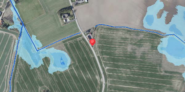 Oversvømmelsesrisiko fra vandløb på Stationsvej 79, . , 4684 Holmegaard