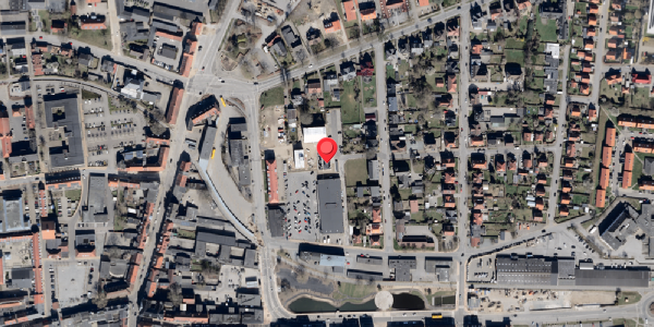 Oversvømmelsesrisiko fra vandløb på Mariegade 11A, 6100 Haderslev