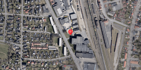 Oversvømmelsesrisiko fra vandløb på Industrivej 4B, 6330 Padborg